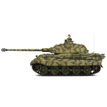 Tanque Alemão King Tiger 1: 24 Tanque de Batalha RC